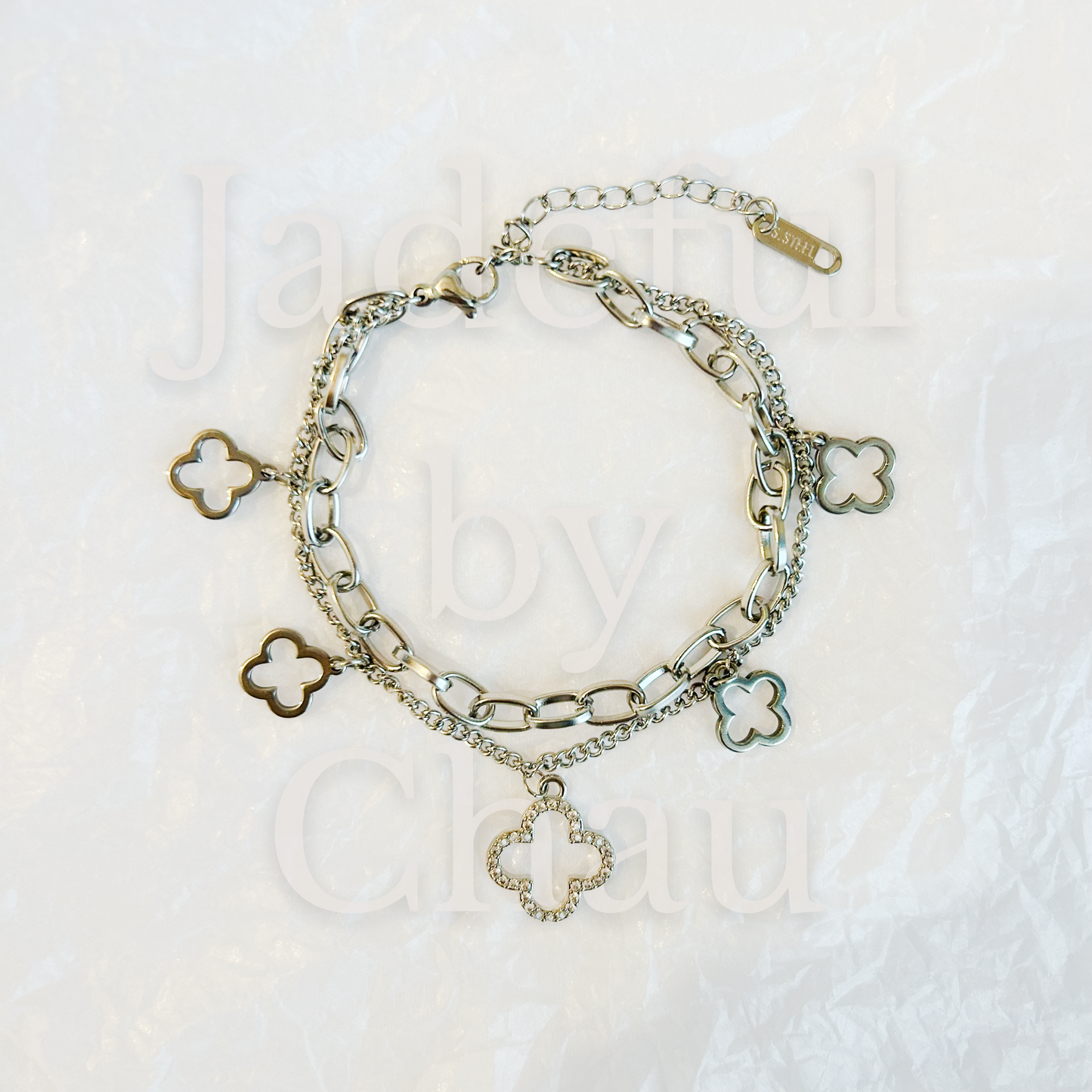PORTO Armkette – Silber