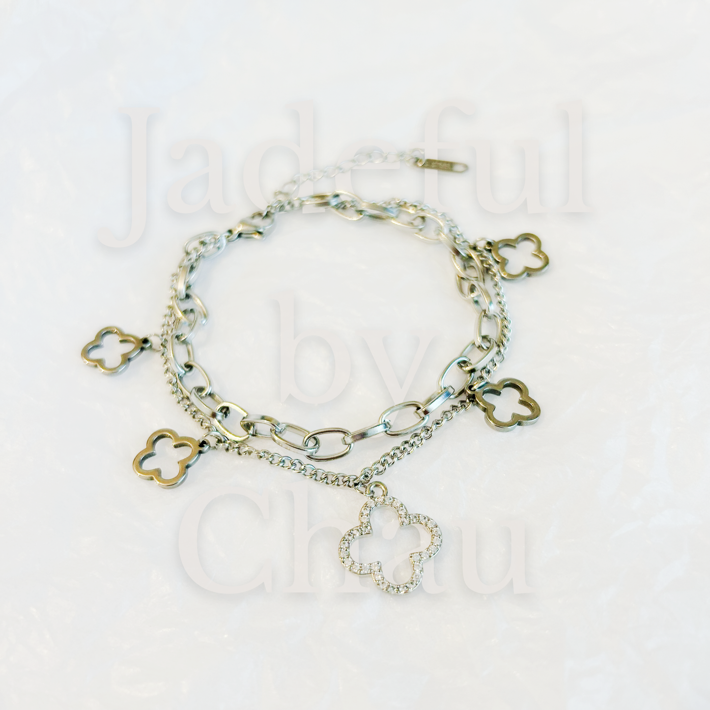 PORTO Armkette – Silber