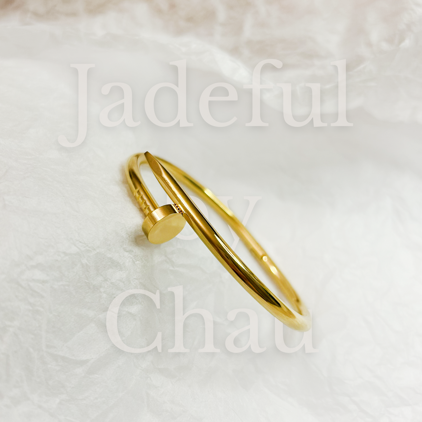 JIN BASIC Armreif – Gold