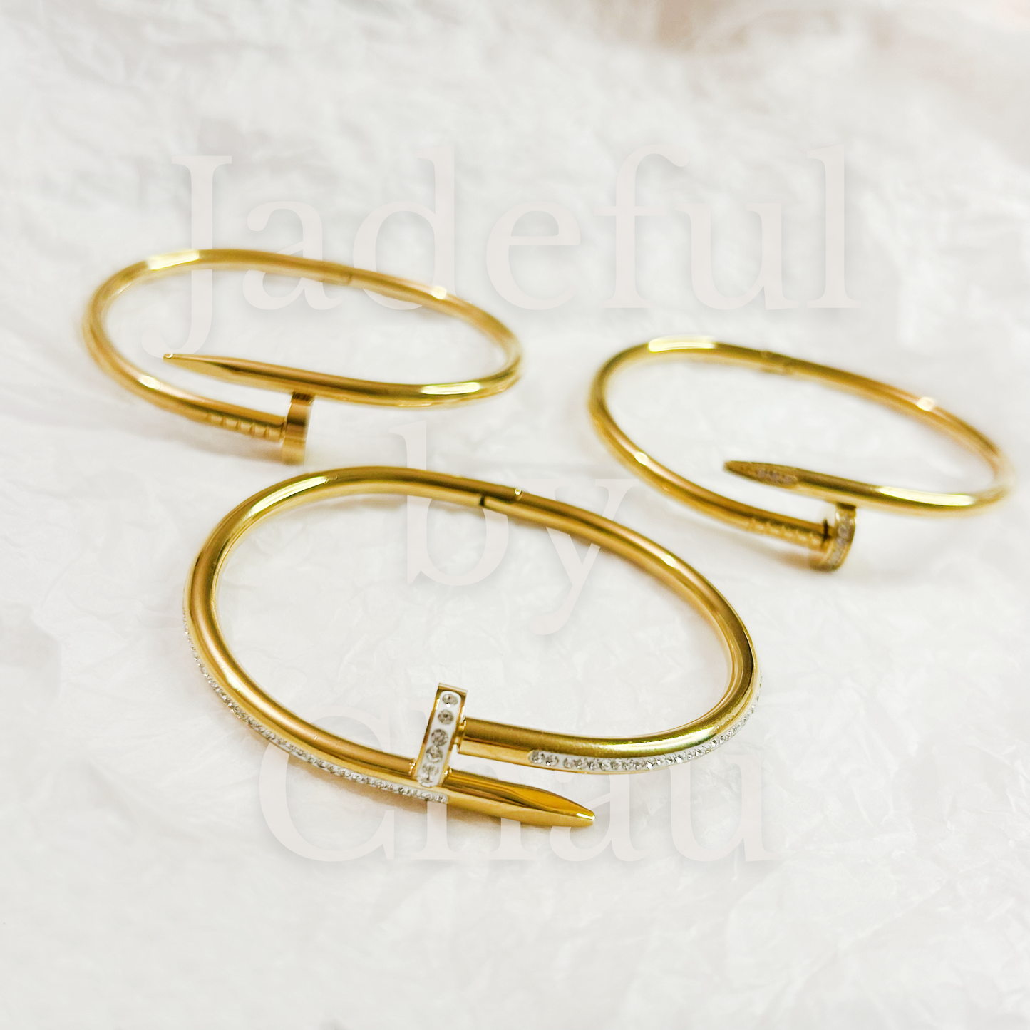 JIN BASIC Armreif – Gold