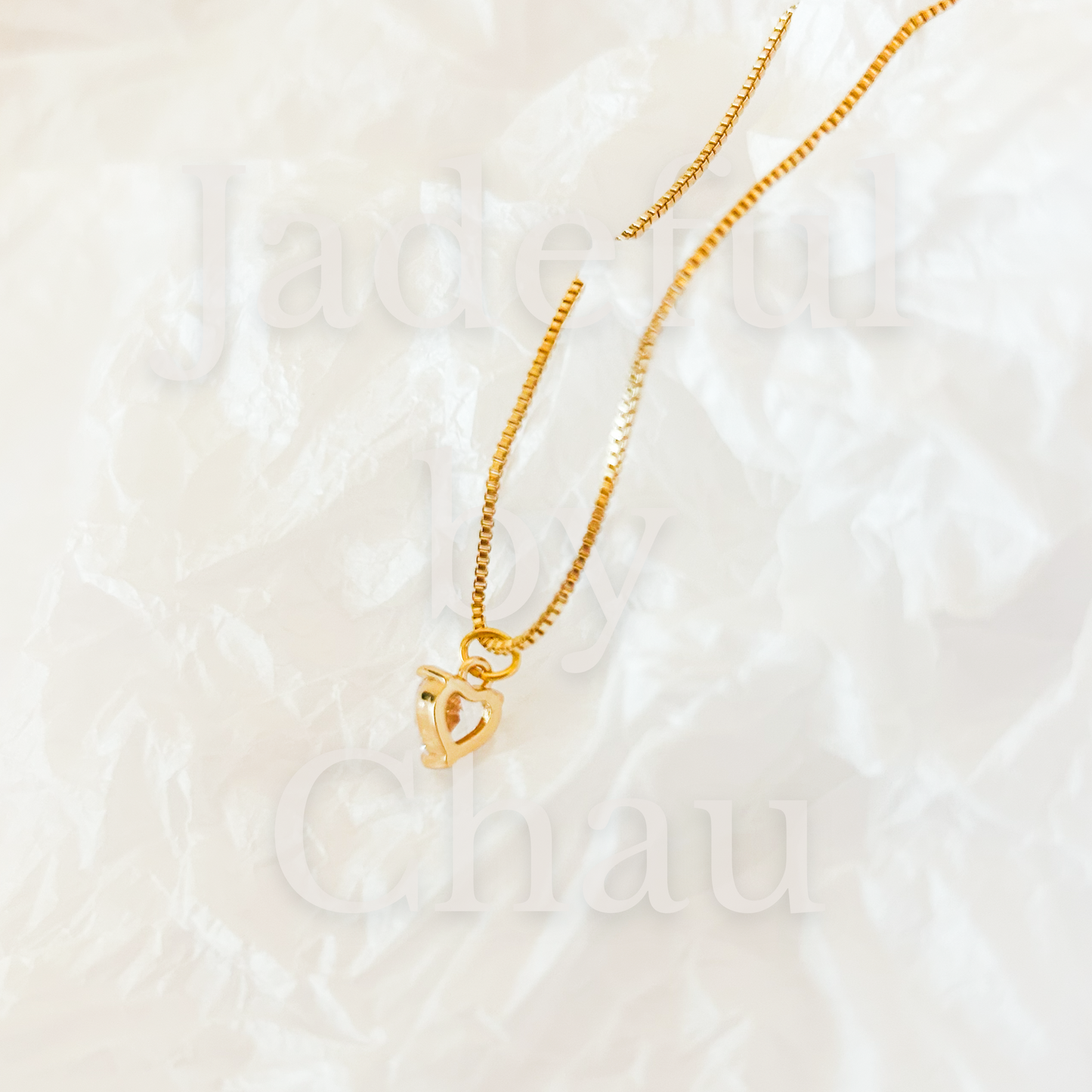 BRILLIA HEART Halskette – Gold