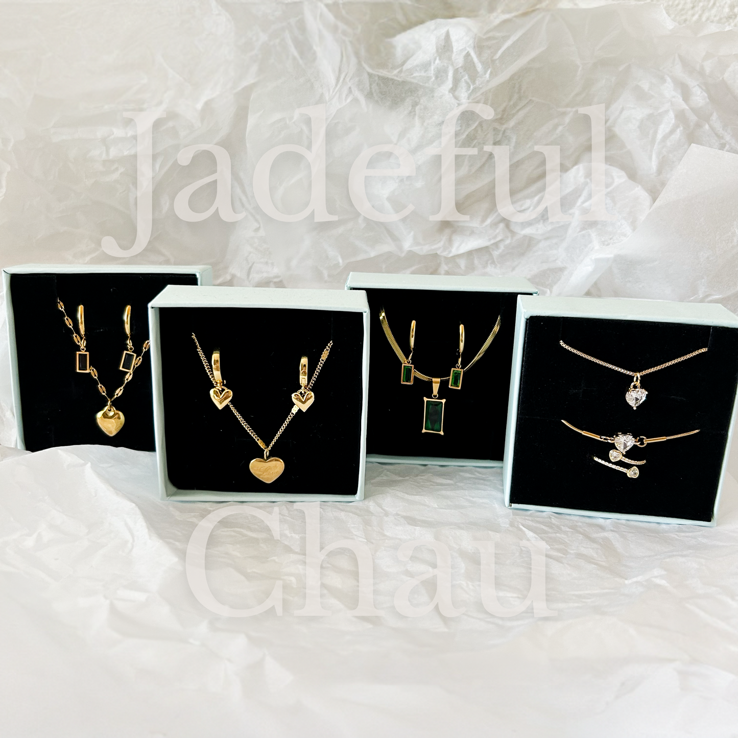 BRILLIA Schmuck Set – Gold
