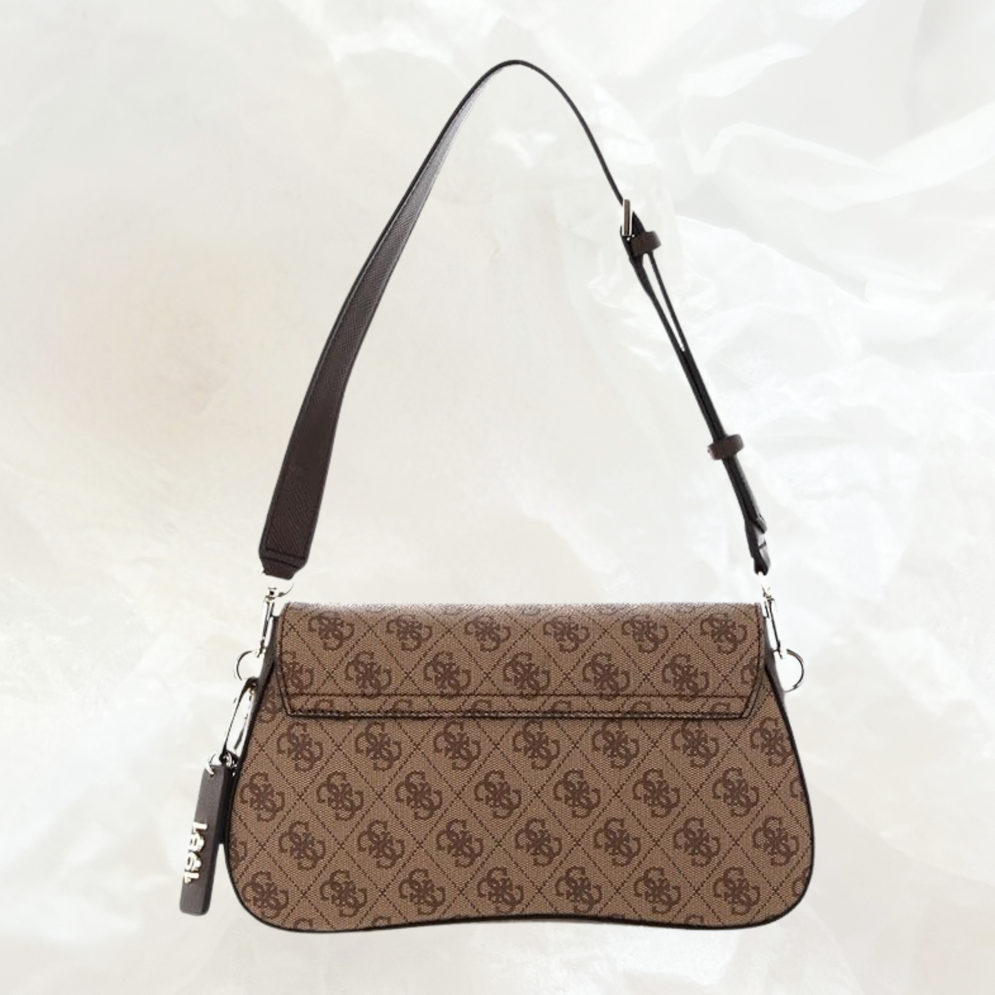 GUESS Cordelia Flap Shoulder Bag Handtasche – latte brown braun