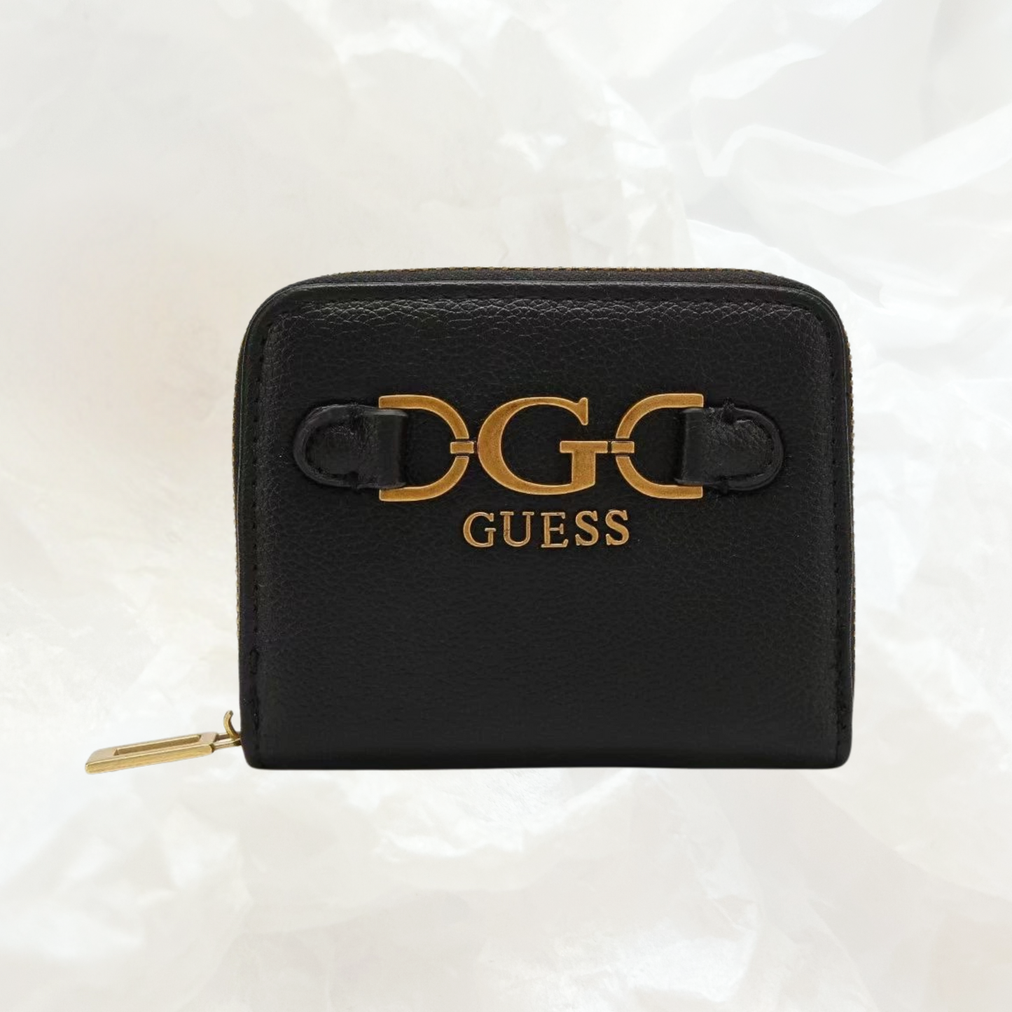 GUESS Dagan Portemonnaie Geldbörse SMALL – black schwarz
