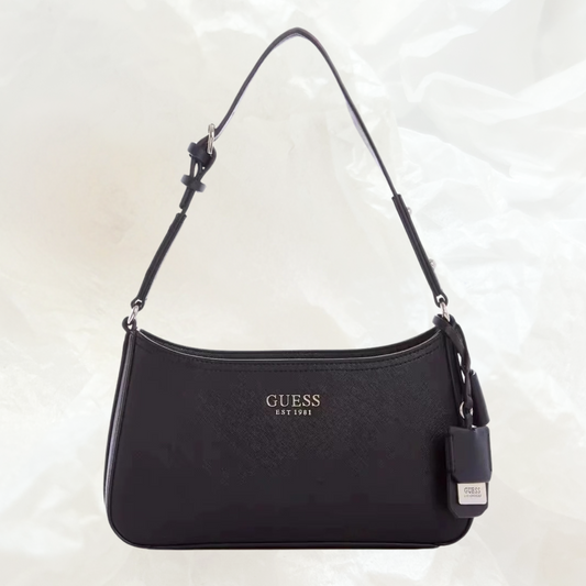 GUESS Georgiana Shoulder Bag Handtasche – black schwarz
