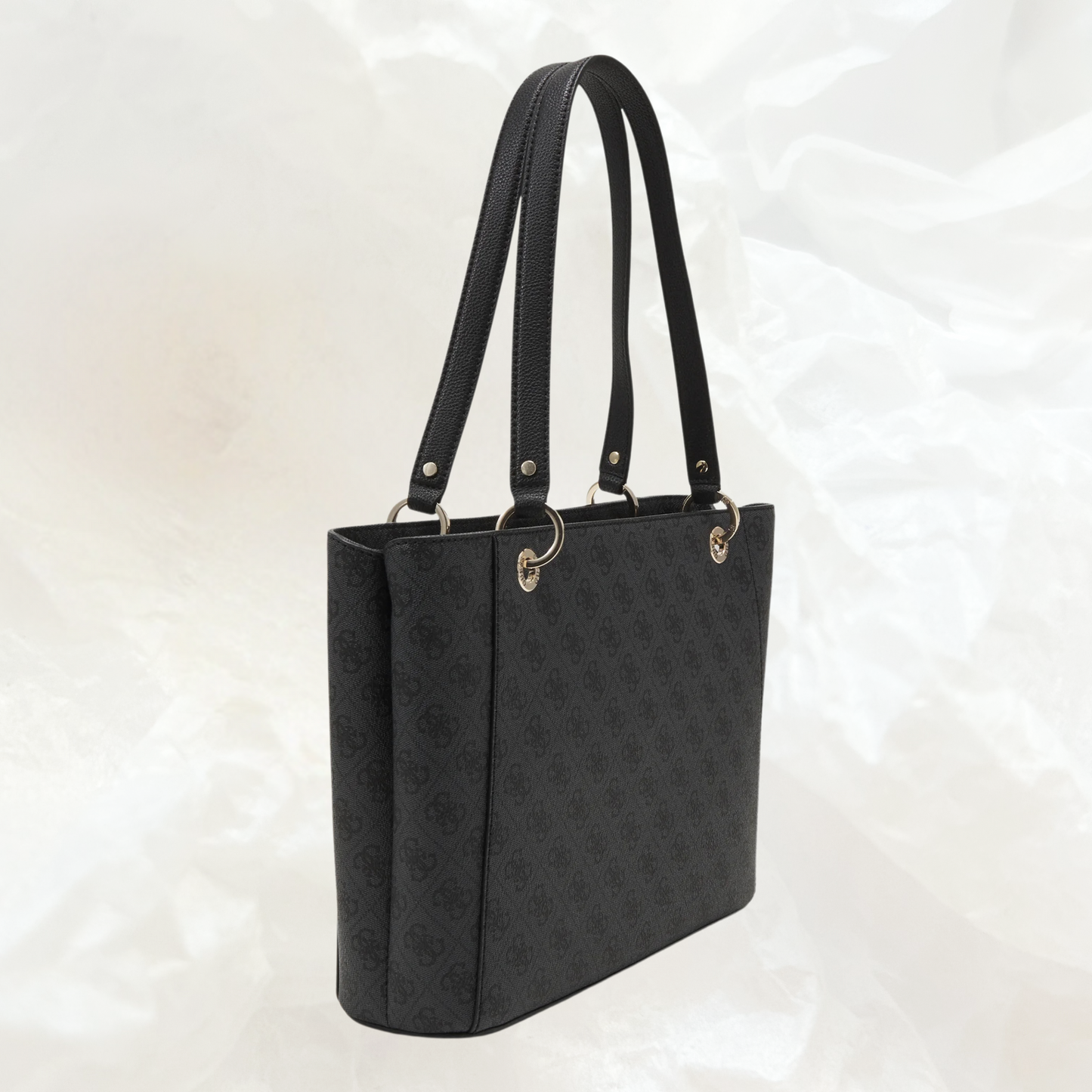 GUESS Noelle Shopper Tote Bag Handtasche – coal grau