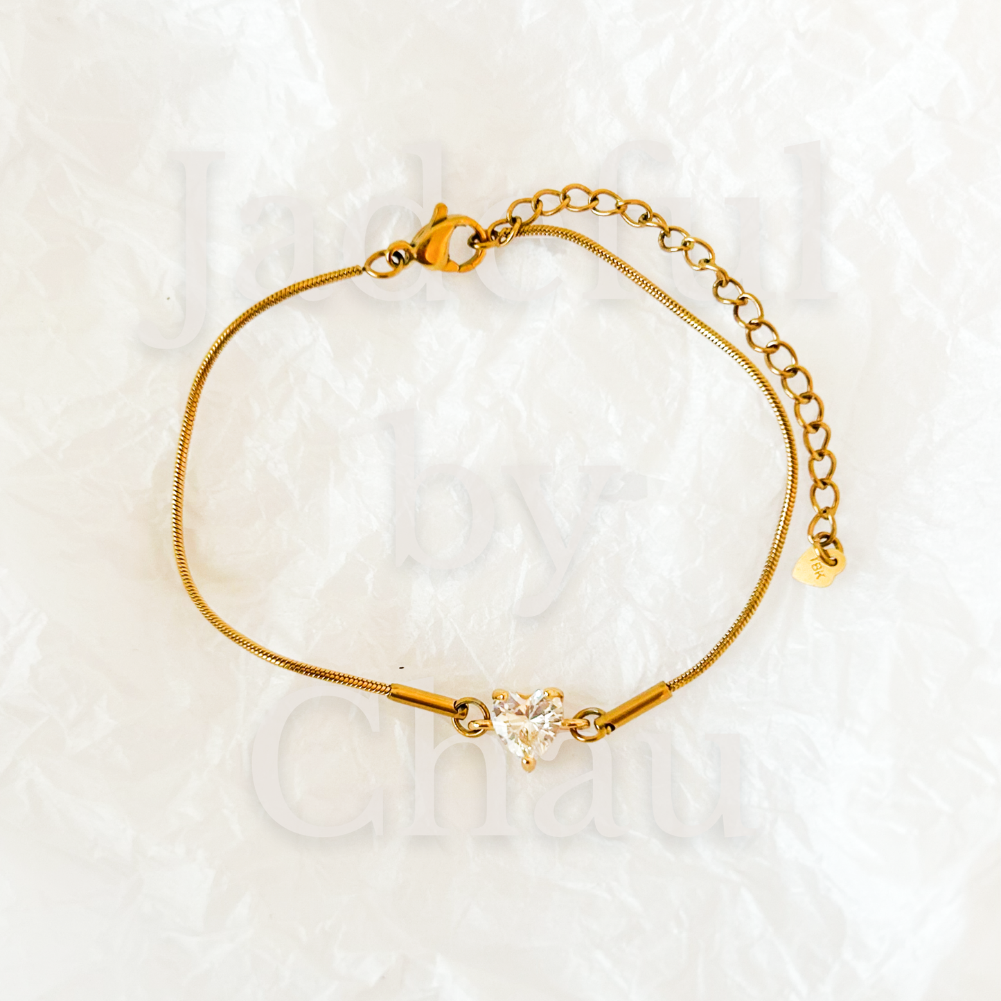 BRILLIA HEART Armkette – Gold