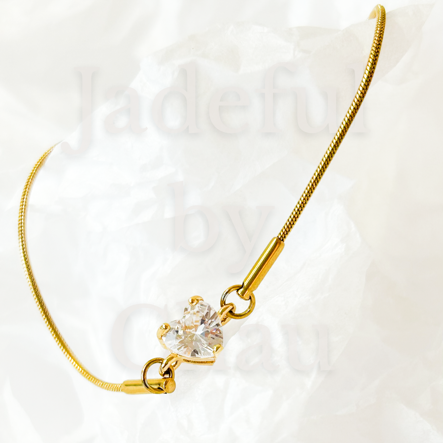 BRILLIA HEART Armkette – Gold