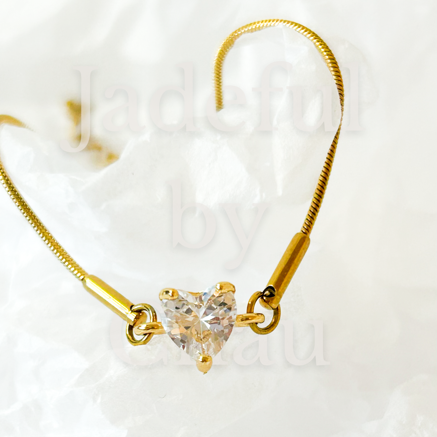 BRILLIA HEART Armkette – Gold
