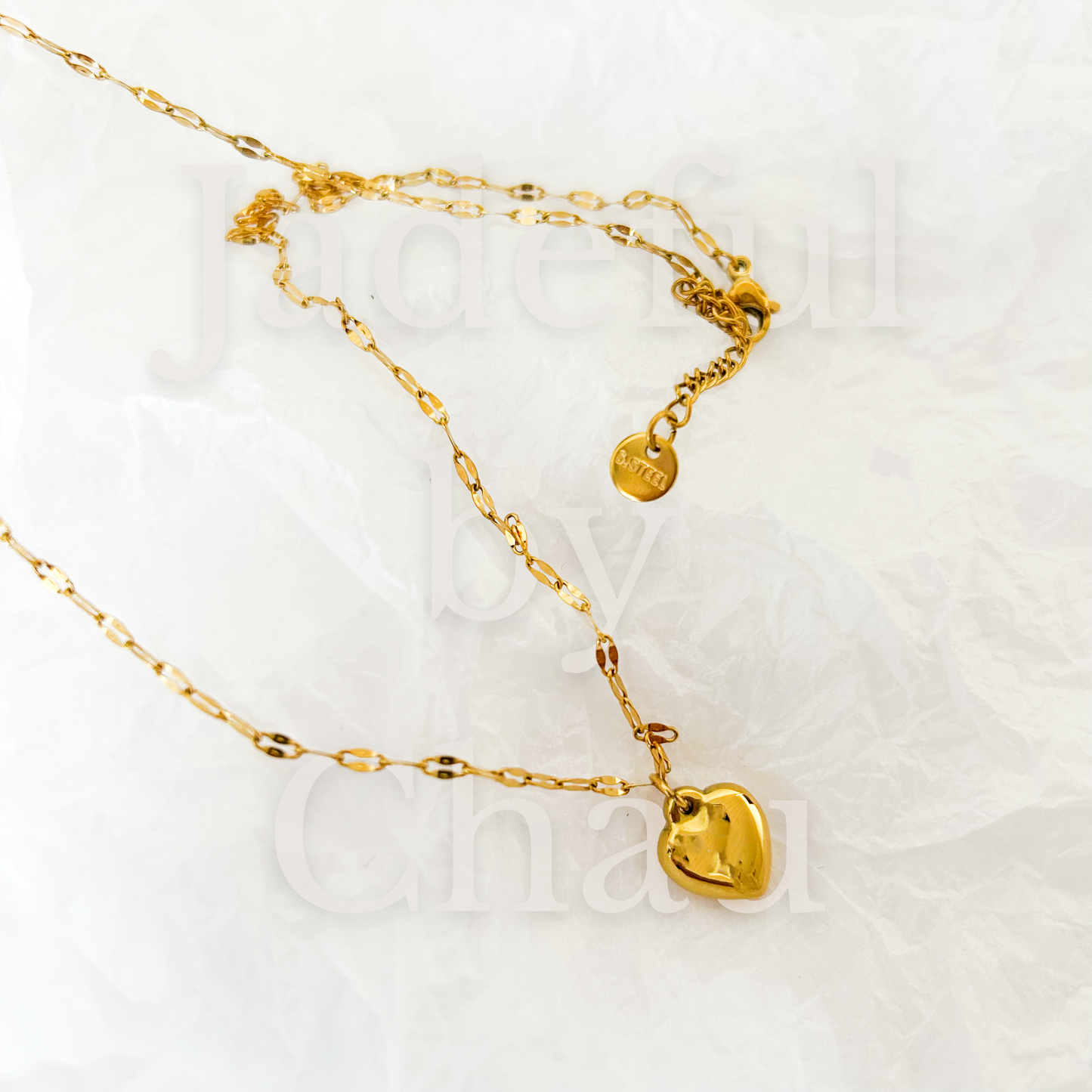HEART Halskette – Gold