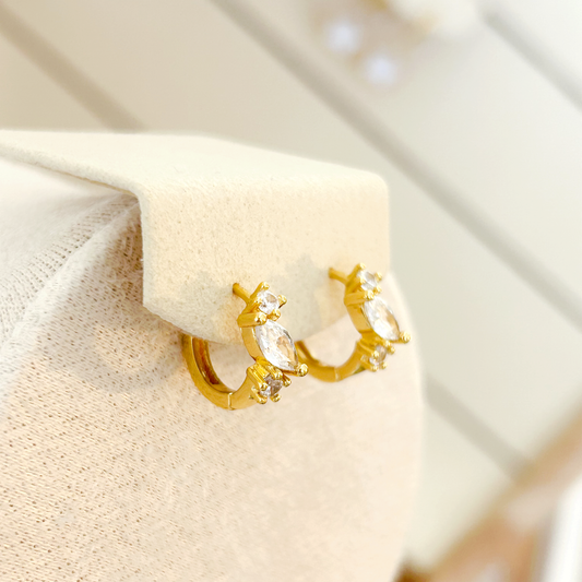 TRILOGY Ohrringe – Gold