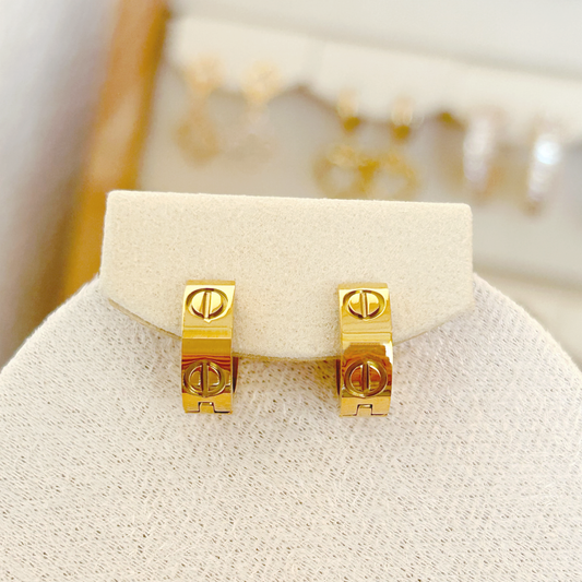 LUXE Ohrringe – Gold