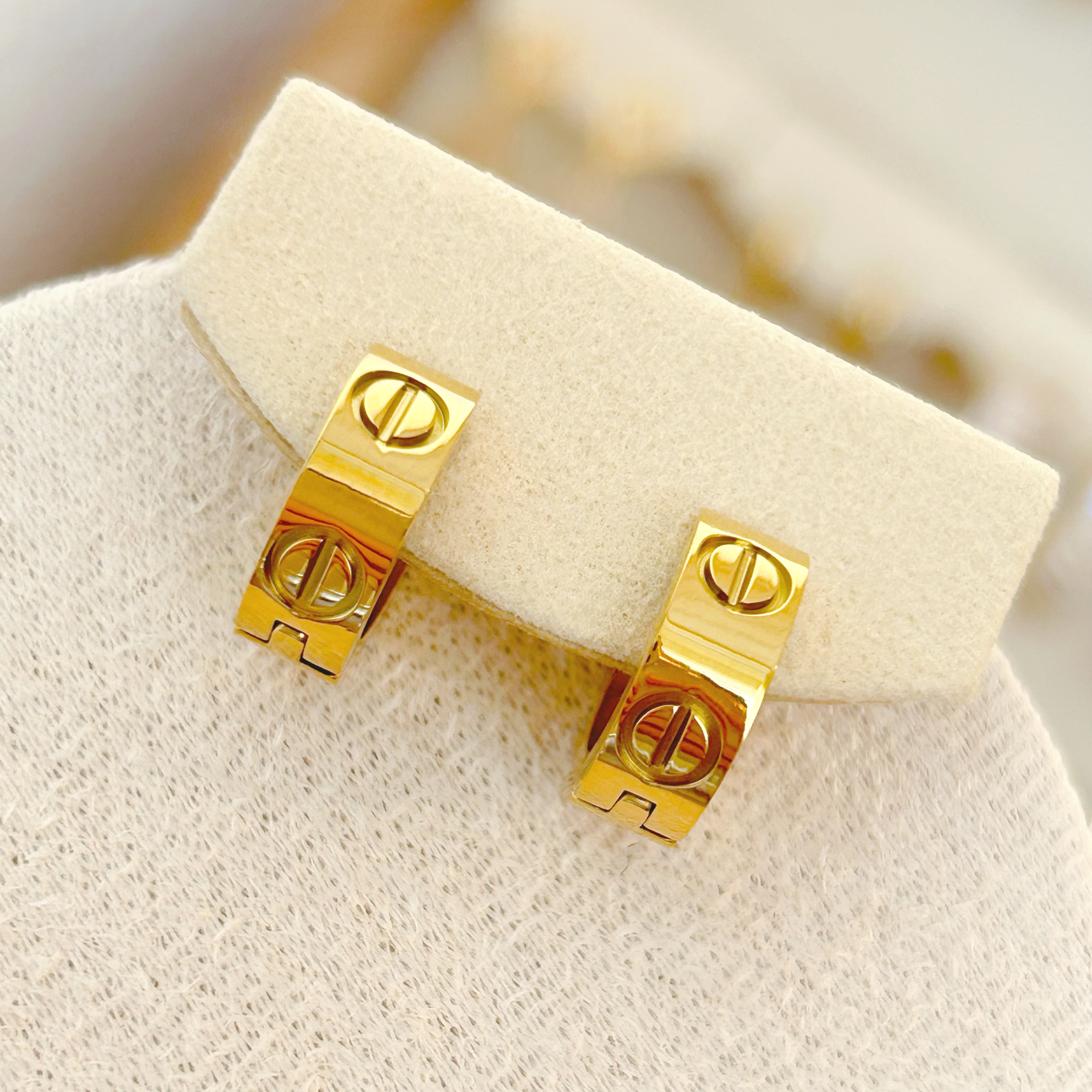 LUXE Ohrringe – Gold