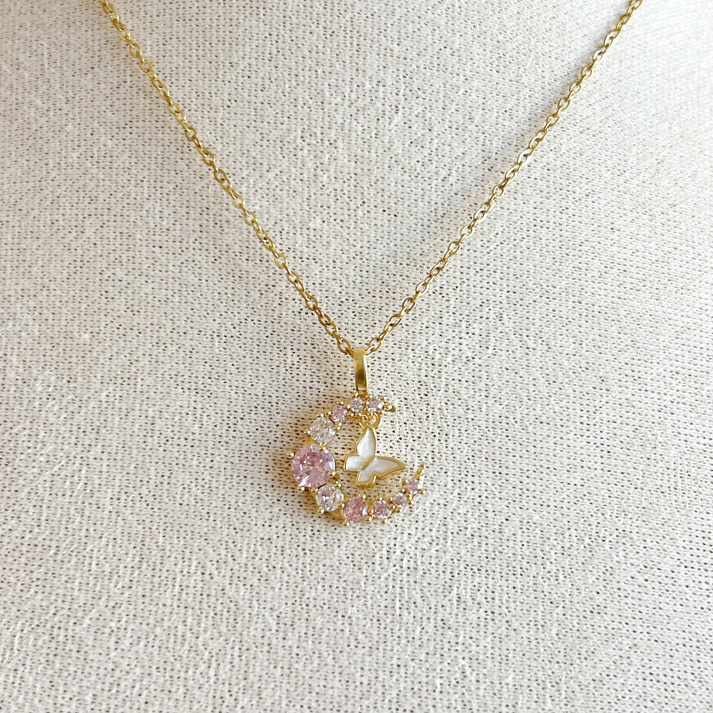 MOONLIGHT MIRA Halskette – Gold