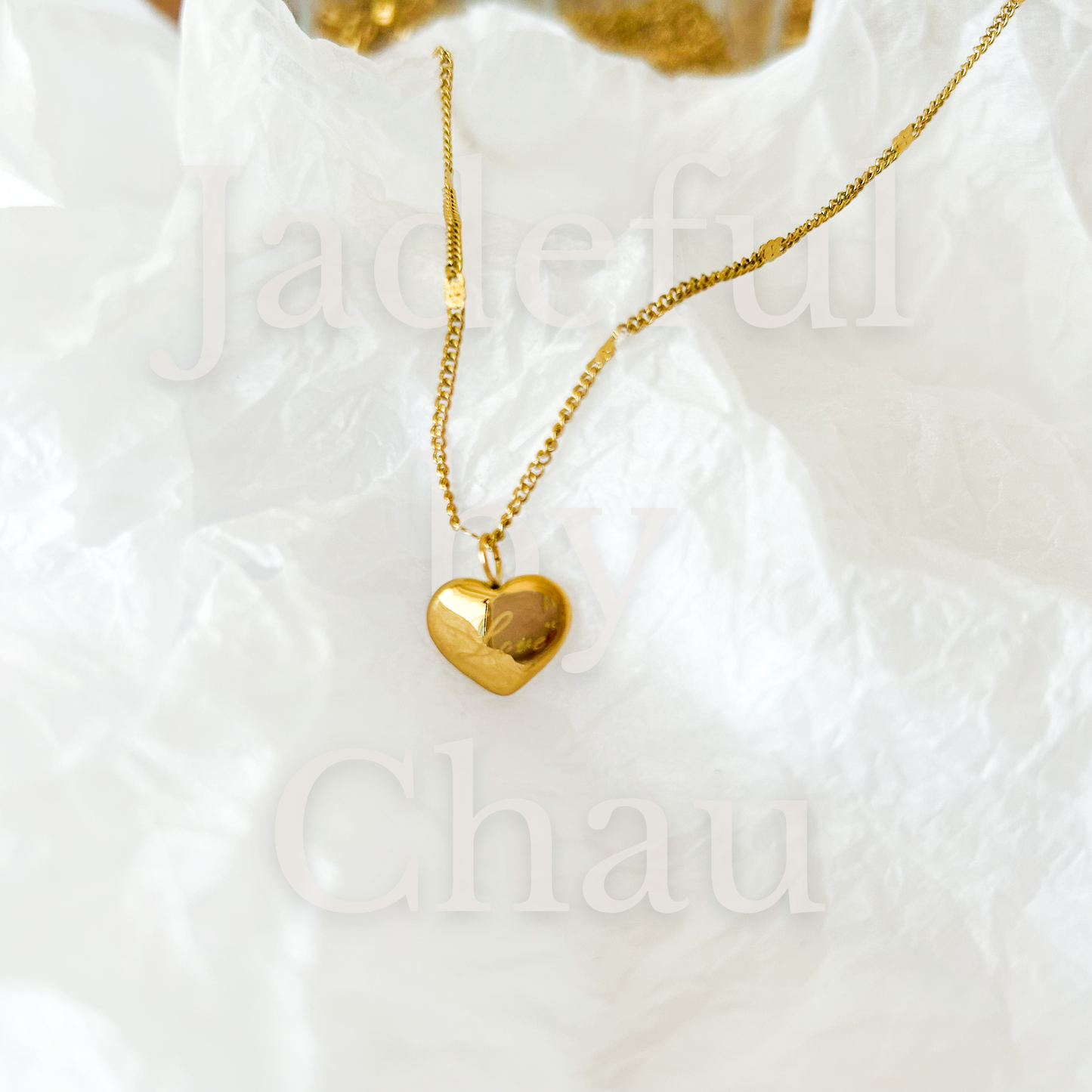 LOVE Halskette – Gold