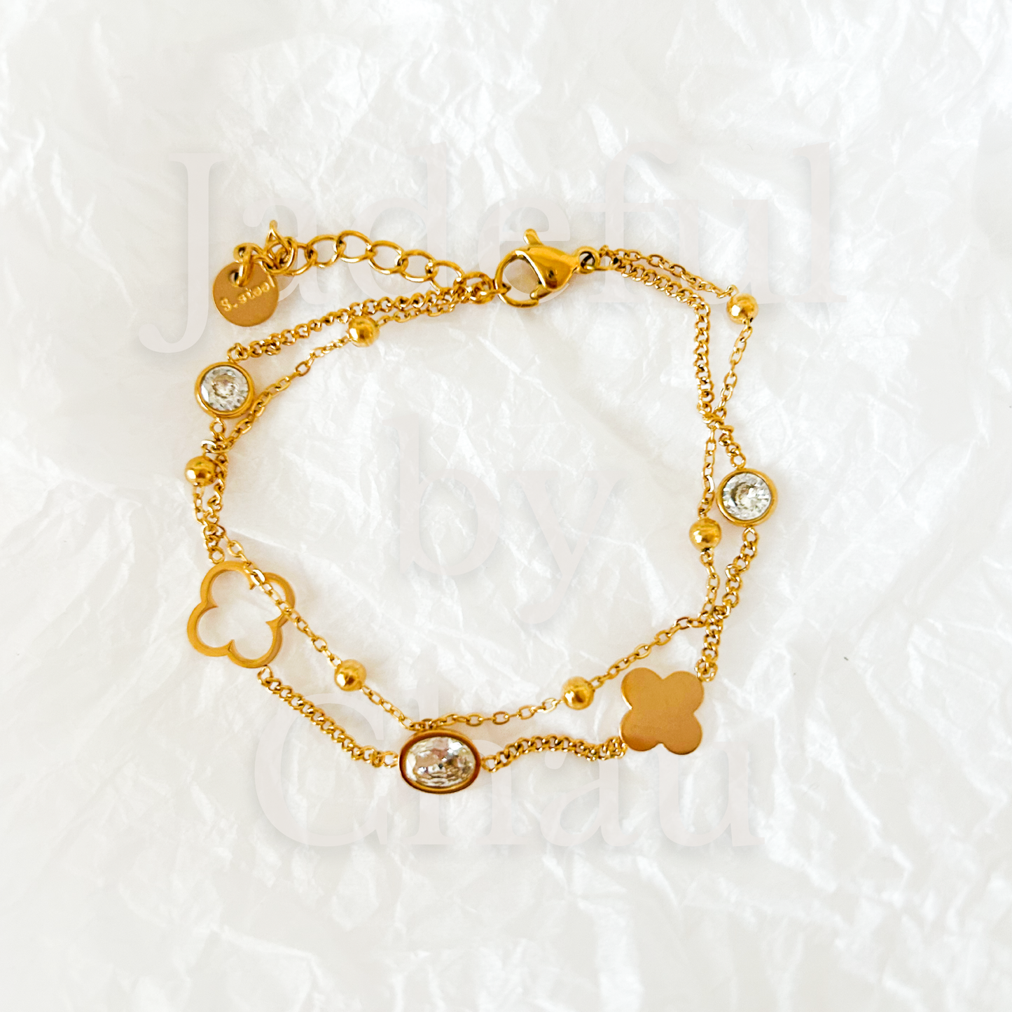 LUCKY GLEAM Armkette – Gold