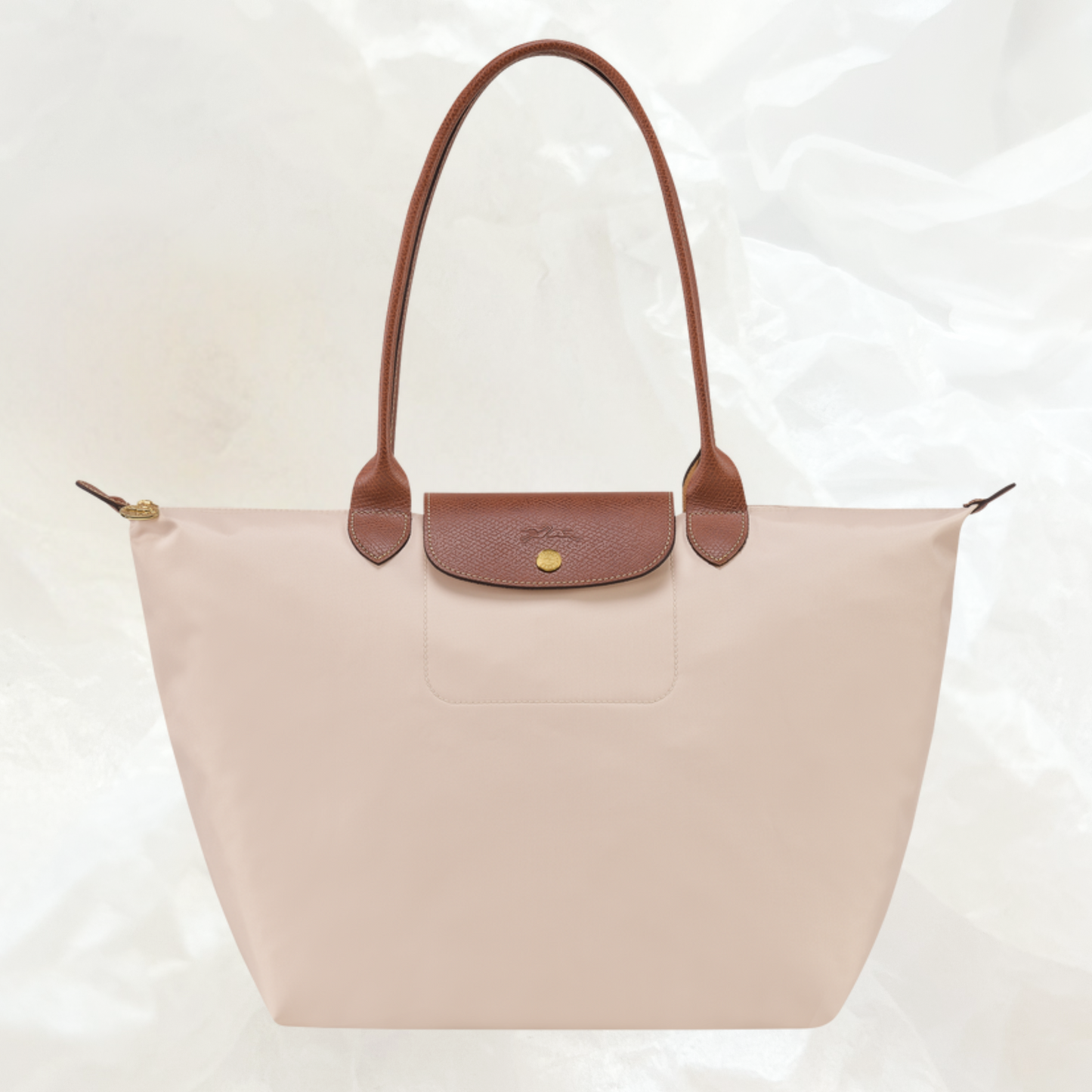 LONGCHAMP Shopper Le Pliage L – papier hellbeige