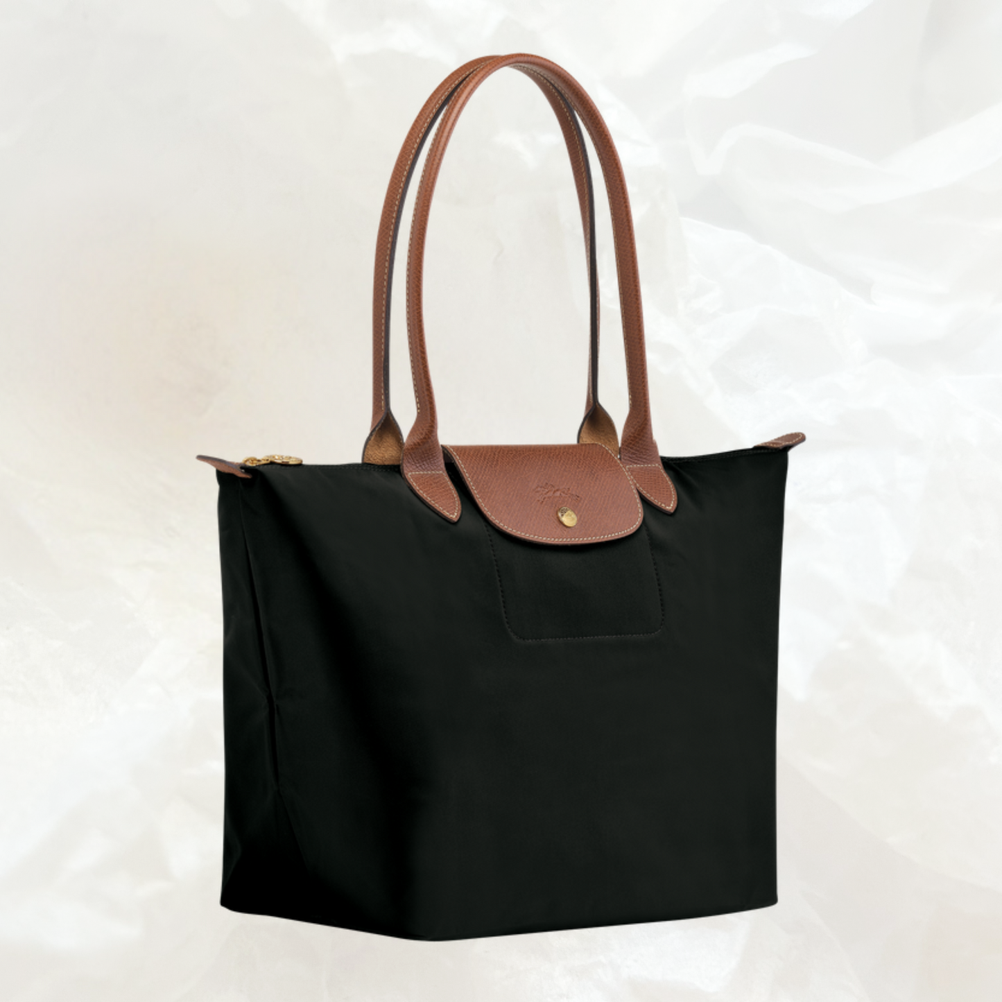 LONGCHAMP Shopper Le Pliage L – black schwarz