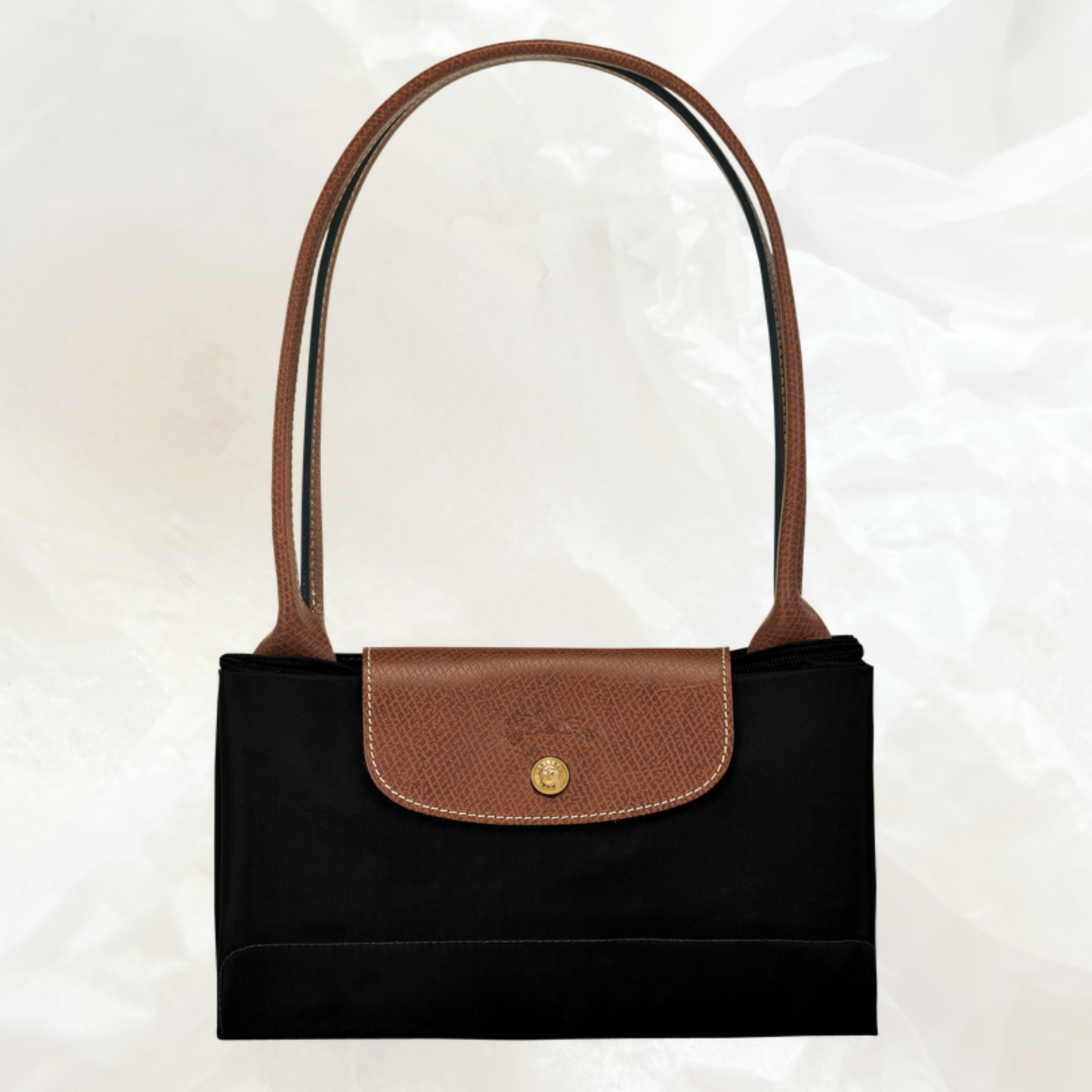 LONGCHAMP Shopper Le Pliage L – black schwarz