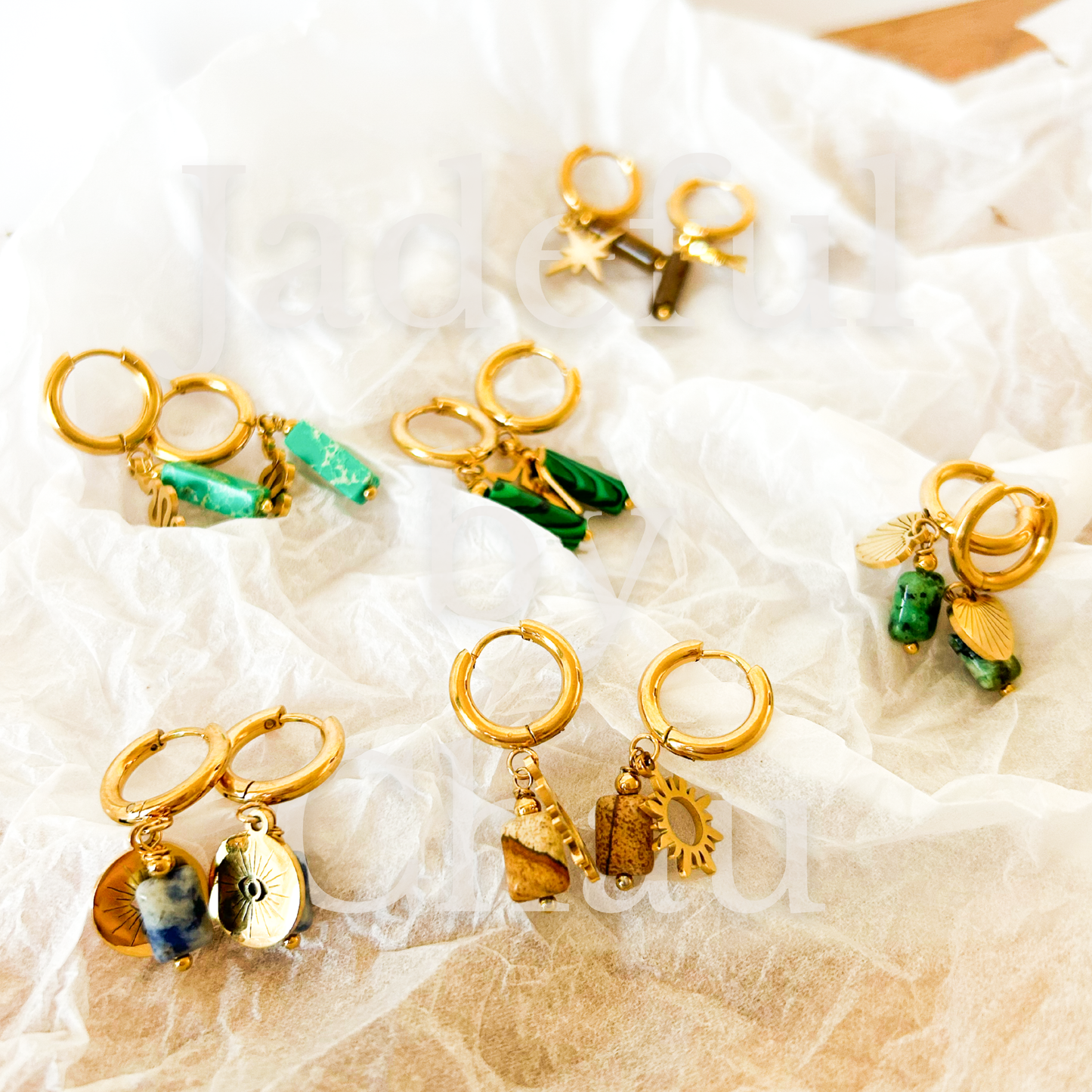 NATURE Ohrringe – Gold