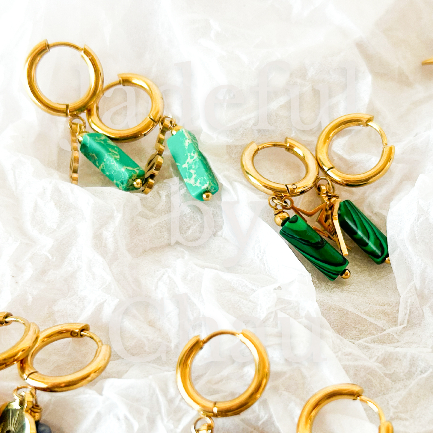 SNAKE Ohrringe – Gold