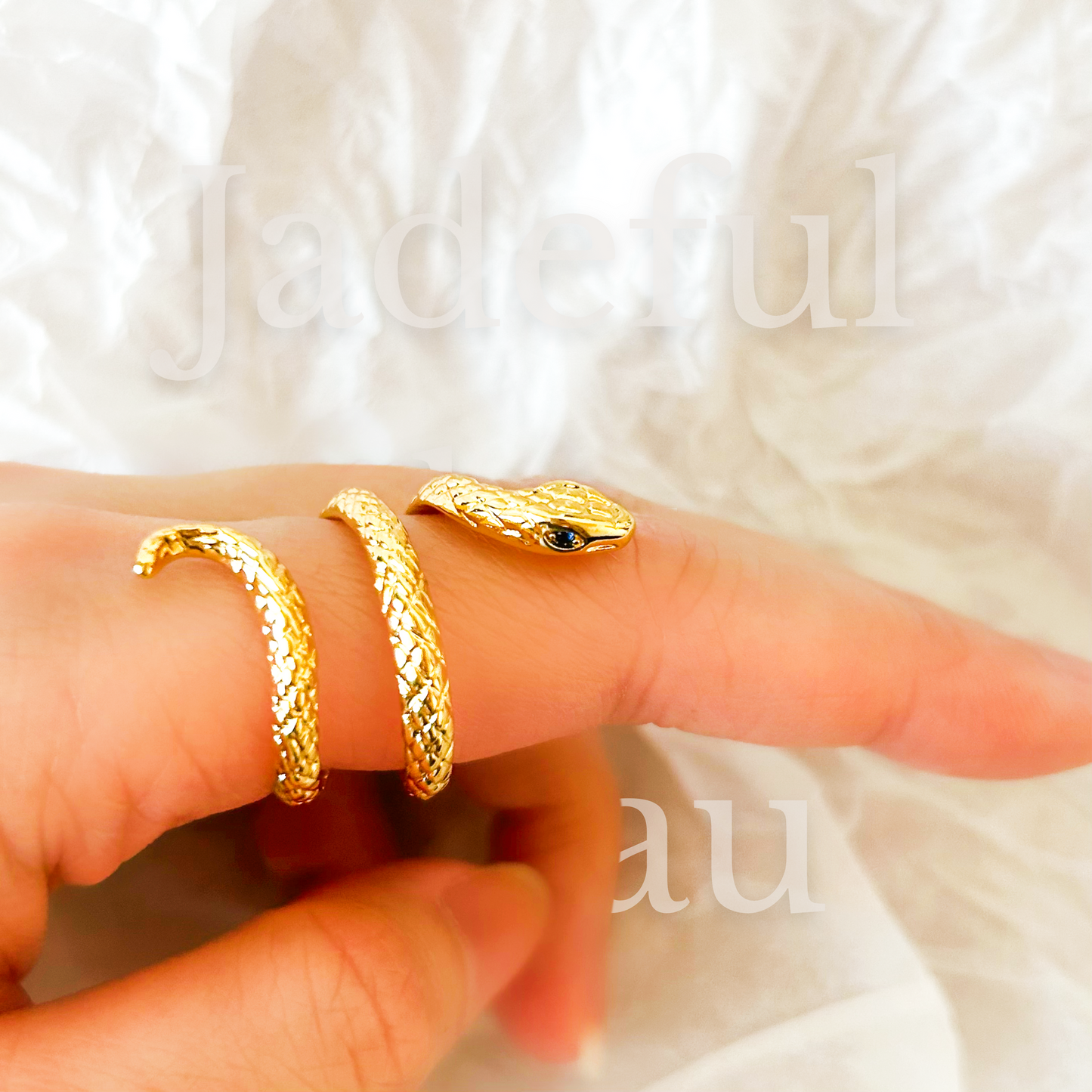 SNAKE Ring – Gold
