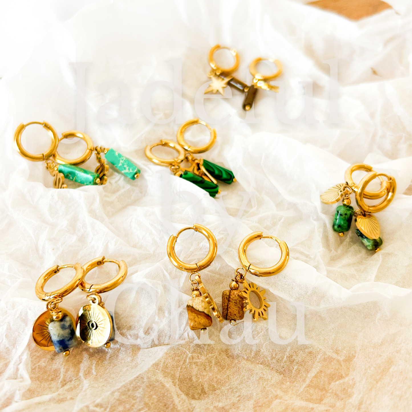 SPARK Ohrringe – Gold