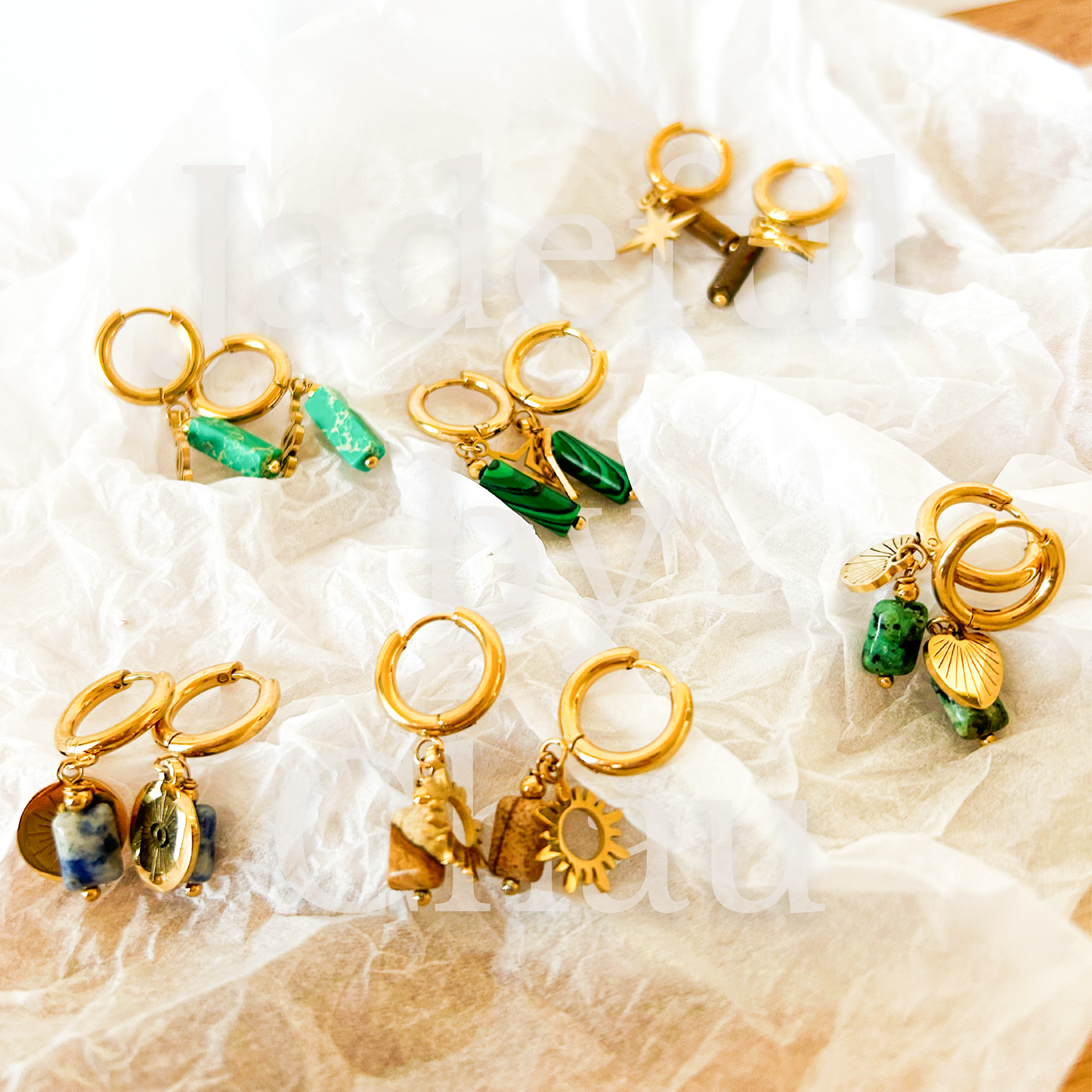 SPARK Ohrringe – Gold