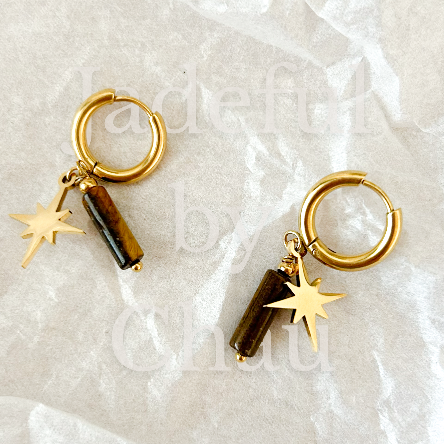 SPARK Ohrringe – Gold