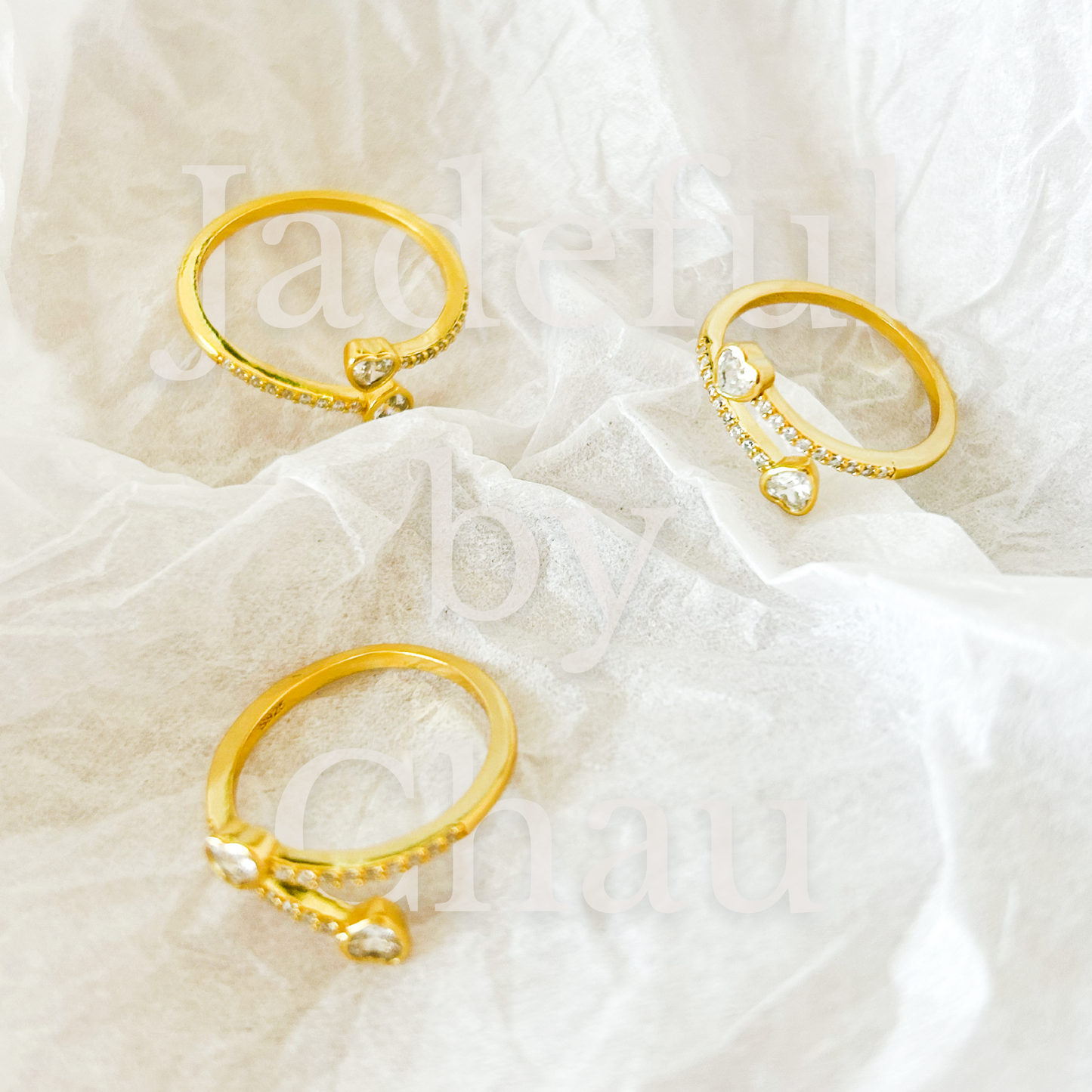 TWISTED LOVE Ring – Gold