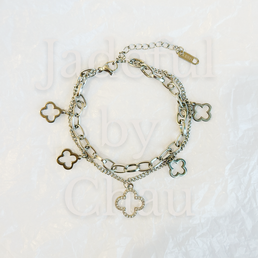 PORTO Armkette – Silber