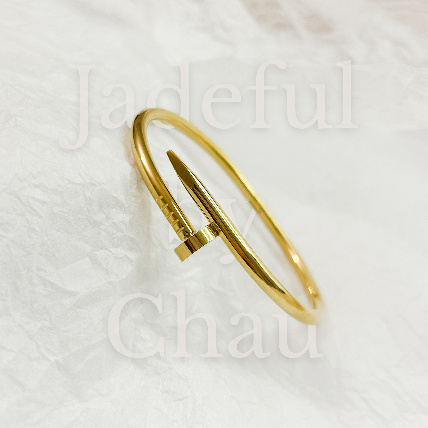 JIN BASIC Armreif – Gold