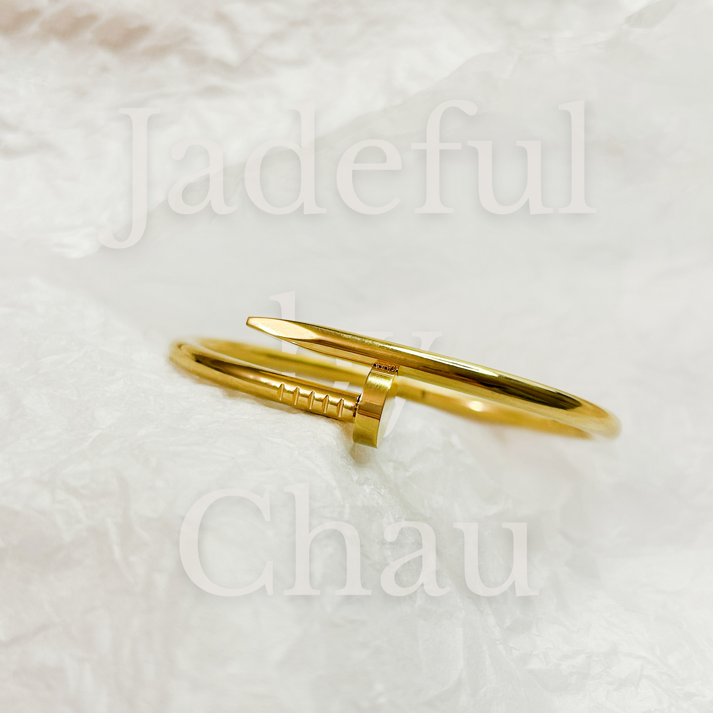 JIN BASIC Armreif – Gold