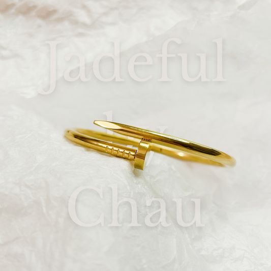 JIN BASIC Armreif – Gold
