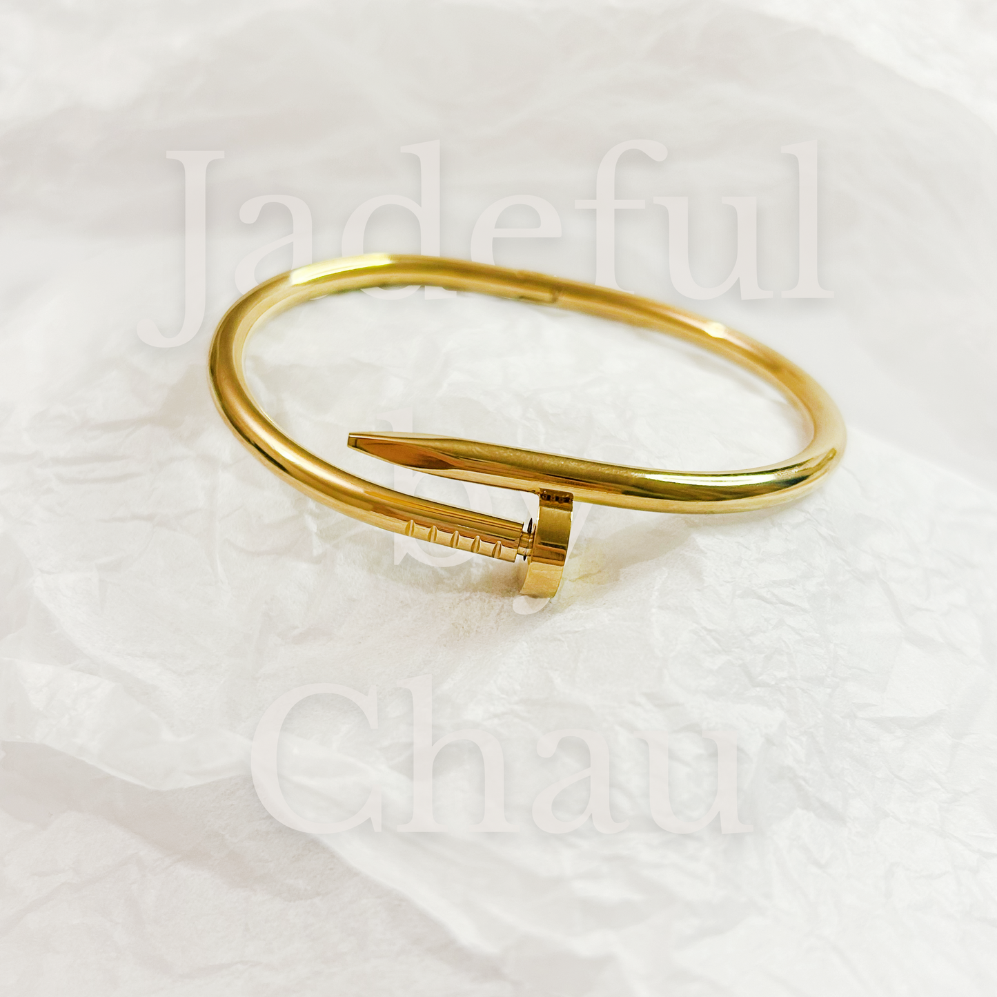 JIN BASIC Armreif – Gold