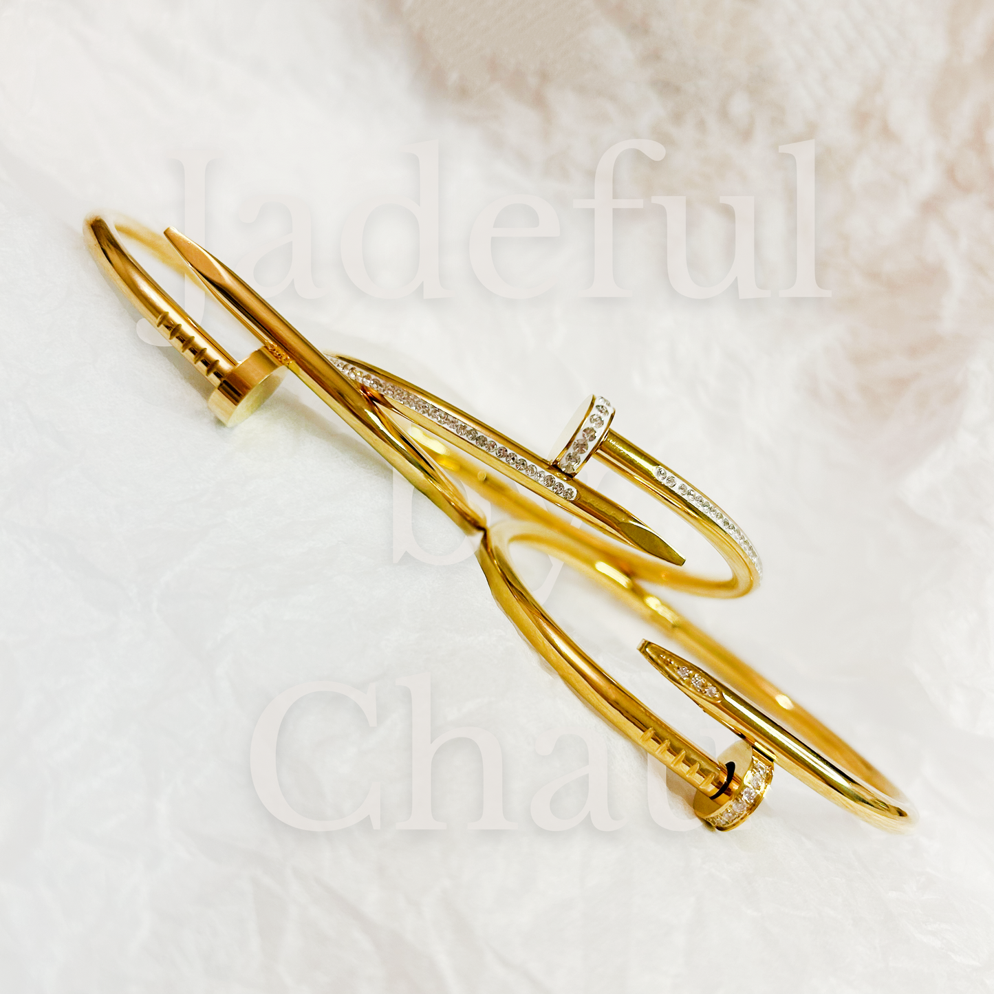 JIN BASIC Armreif – Gold