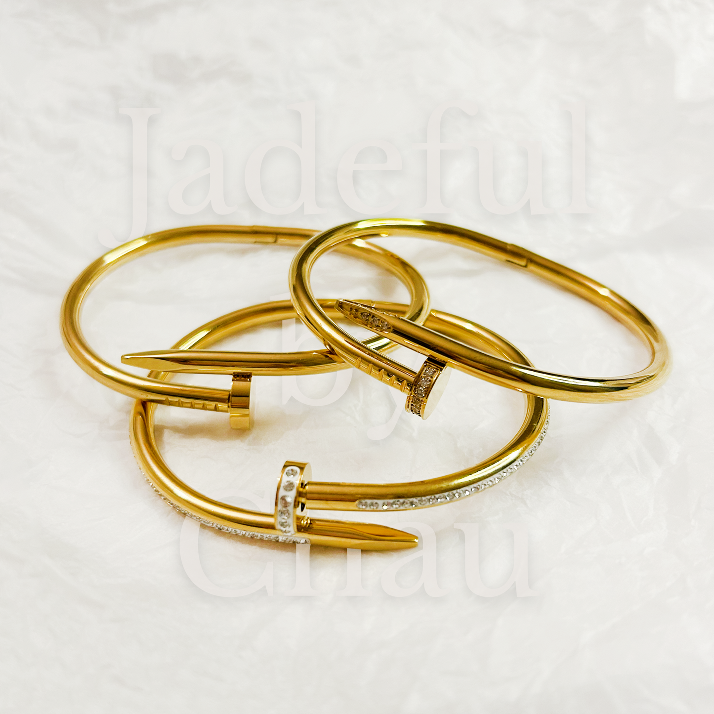 JIN BASIC Armreif – Gold