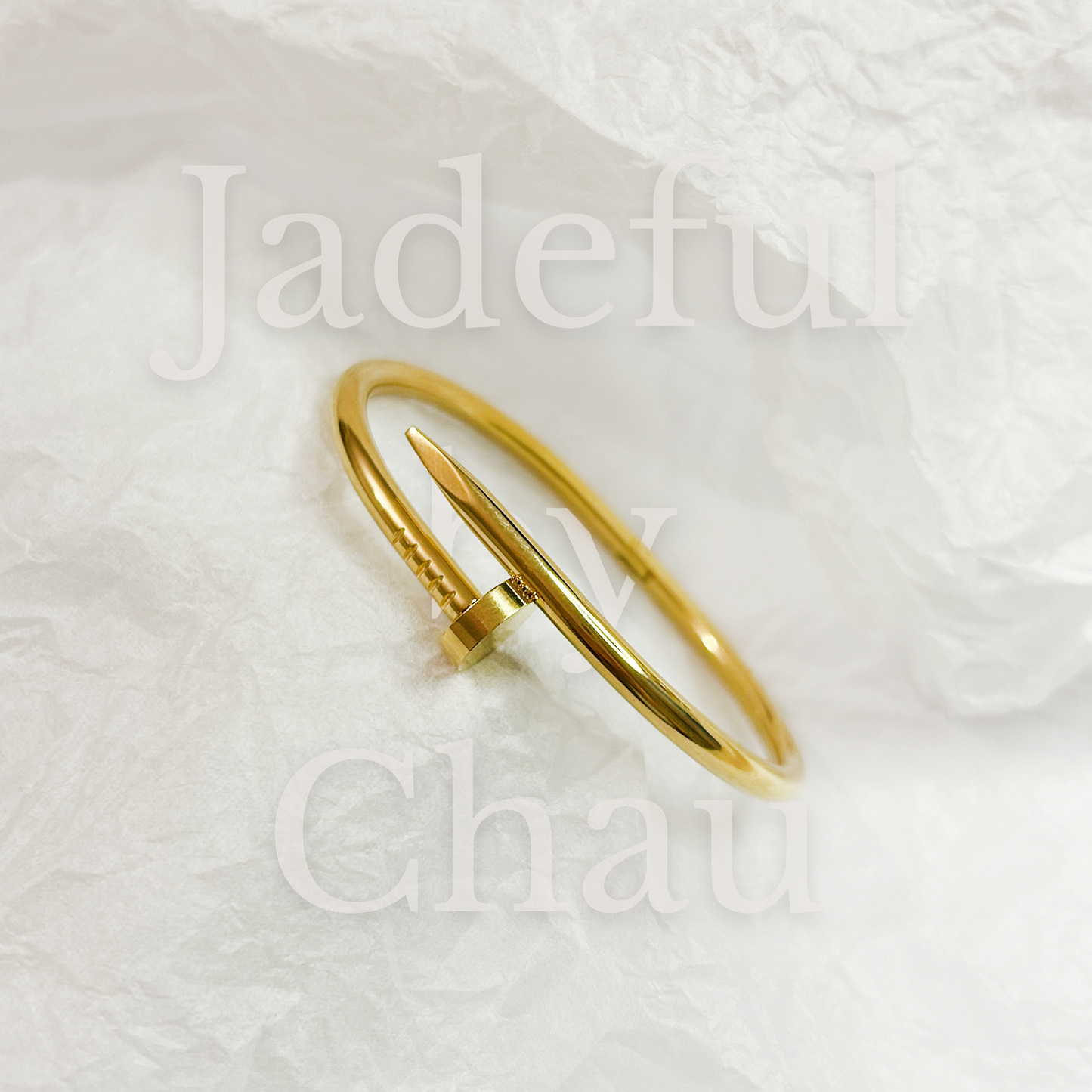 JIN BASIC Armreif – Gold