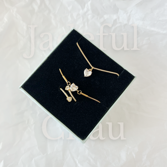 BRILLIA Schmuck Set – Gold