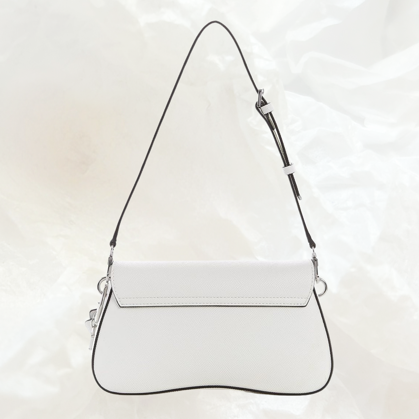 GUESS Cordelia Shoulder Bag Handtasche – white weiss