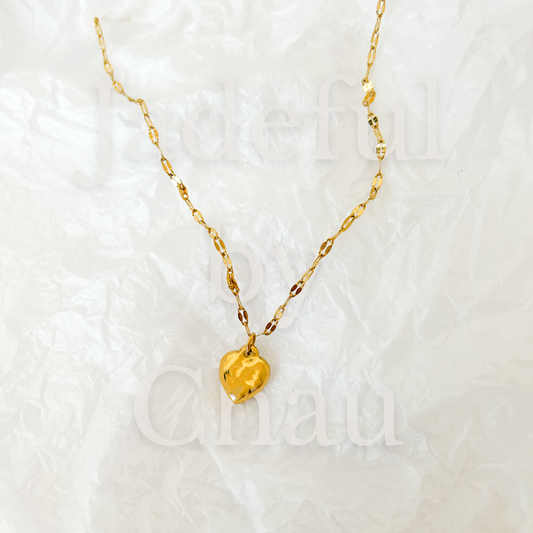 HEART Halskette – Gold