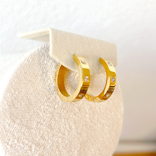 TRESOR Hoops – Gold