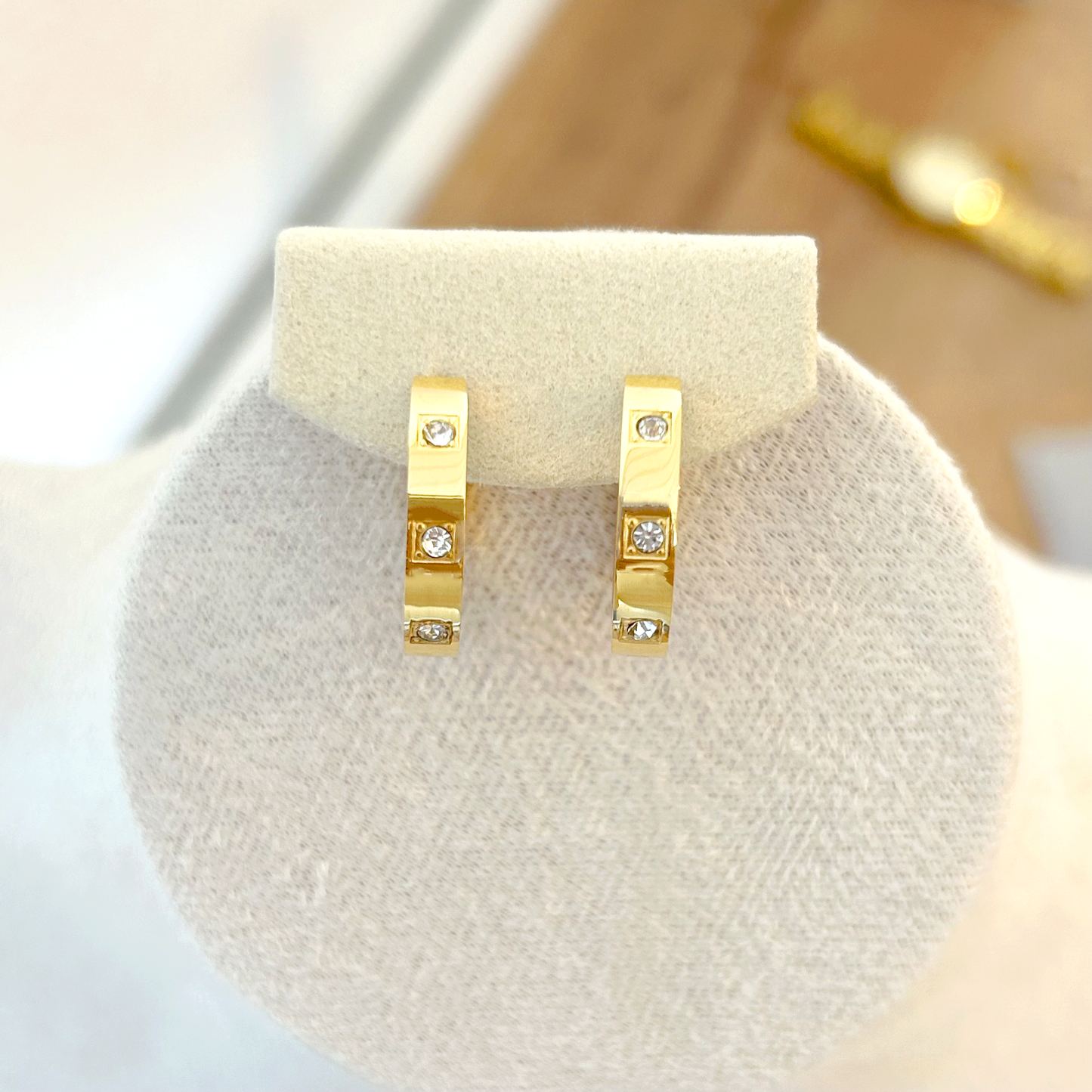 TRESOR Hoops – Gold