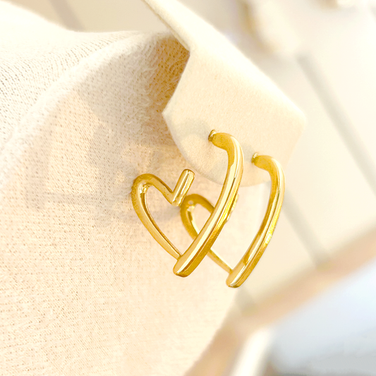 AMOUR Earrings – Gold 