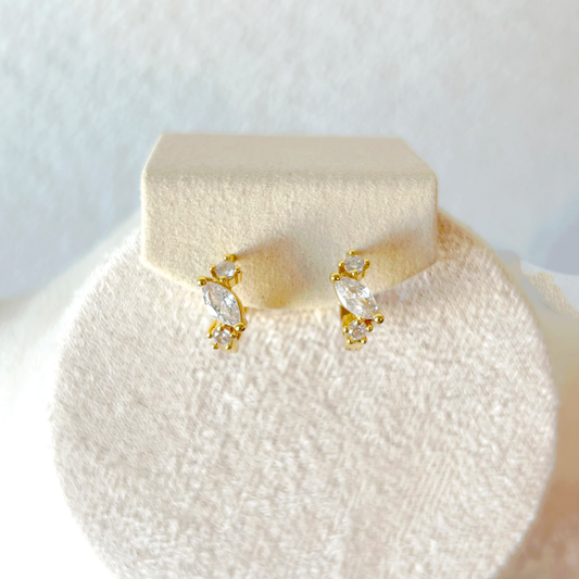 TRILOGY Ohrringe – Gold