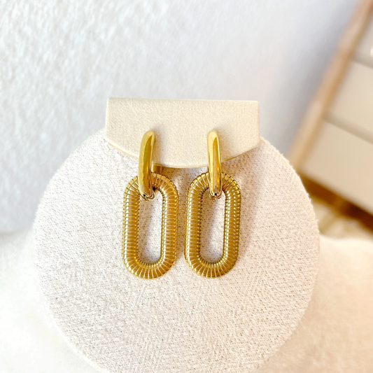 DUET Earrings – Gold 