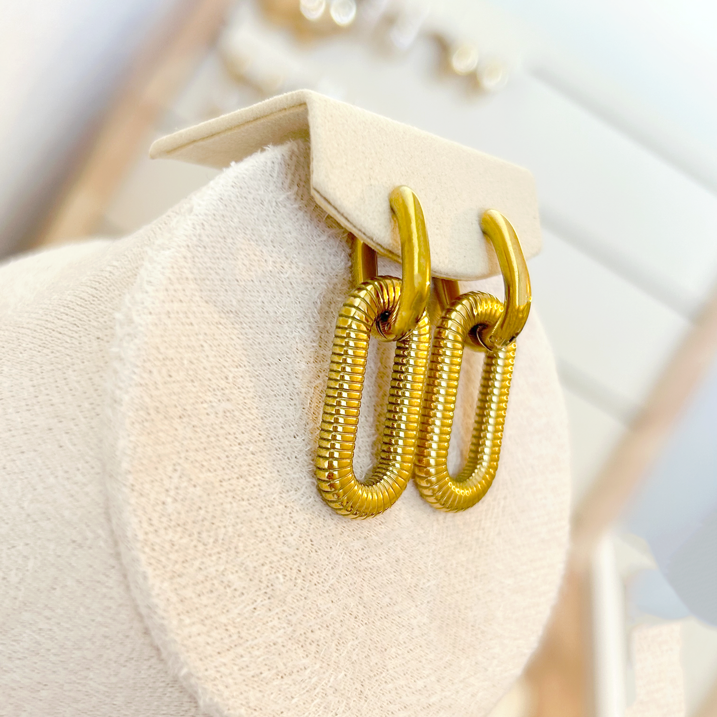 DUET Earrings – Gold 