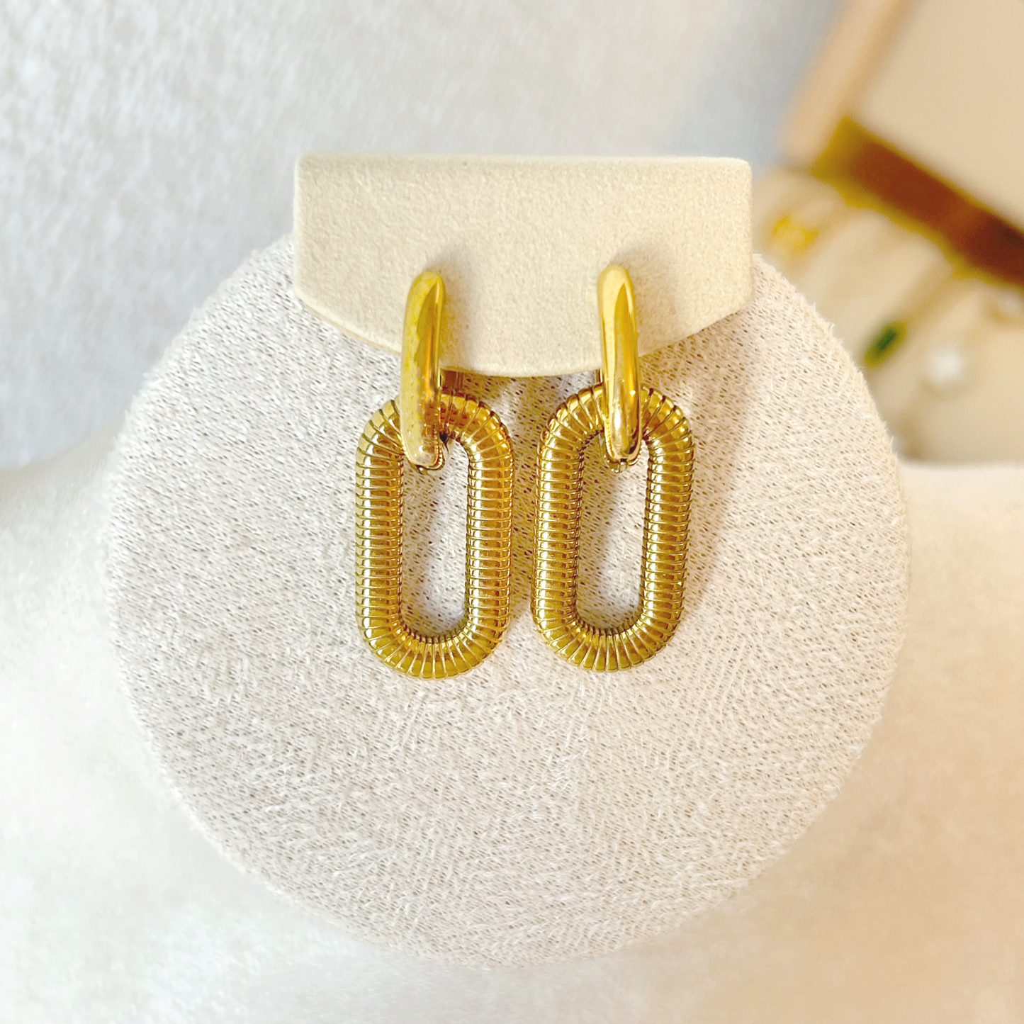 DUET Earrings – Gold 