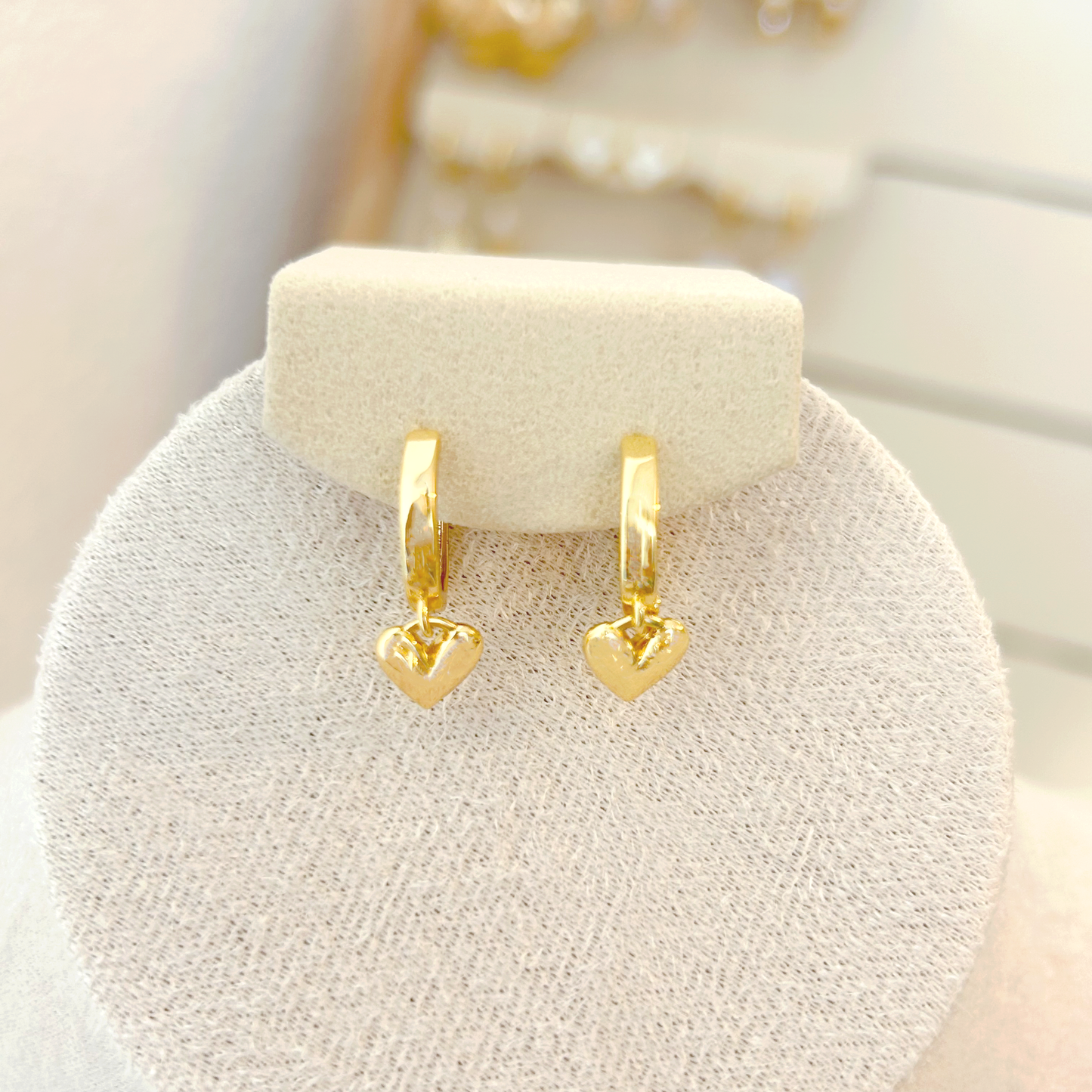 MINI LOVE Ohrringe – Gold