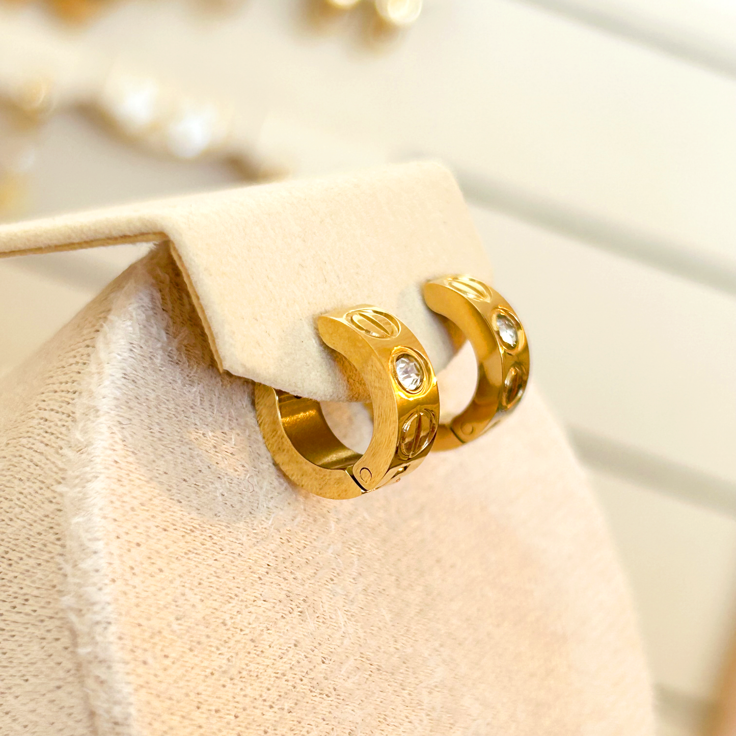 LUXE ÉCLAT Earrings – Gold